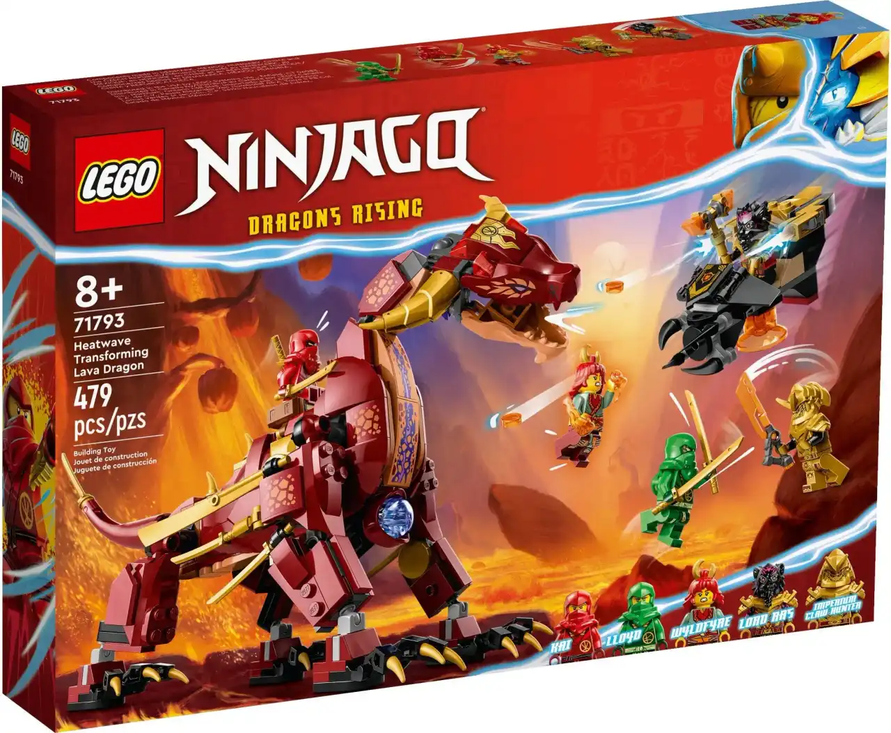 71793 - Heatwave Transforming Lava Dragon