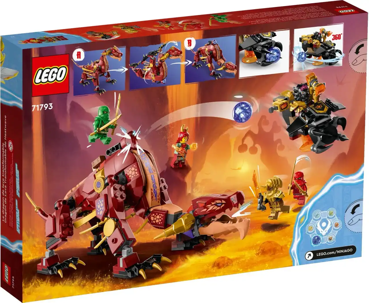 71793 - Heatwave Transforming Lava Dragon