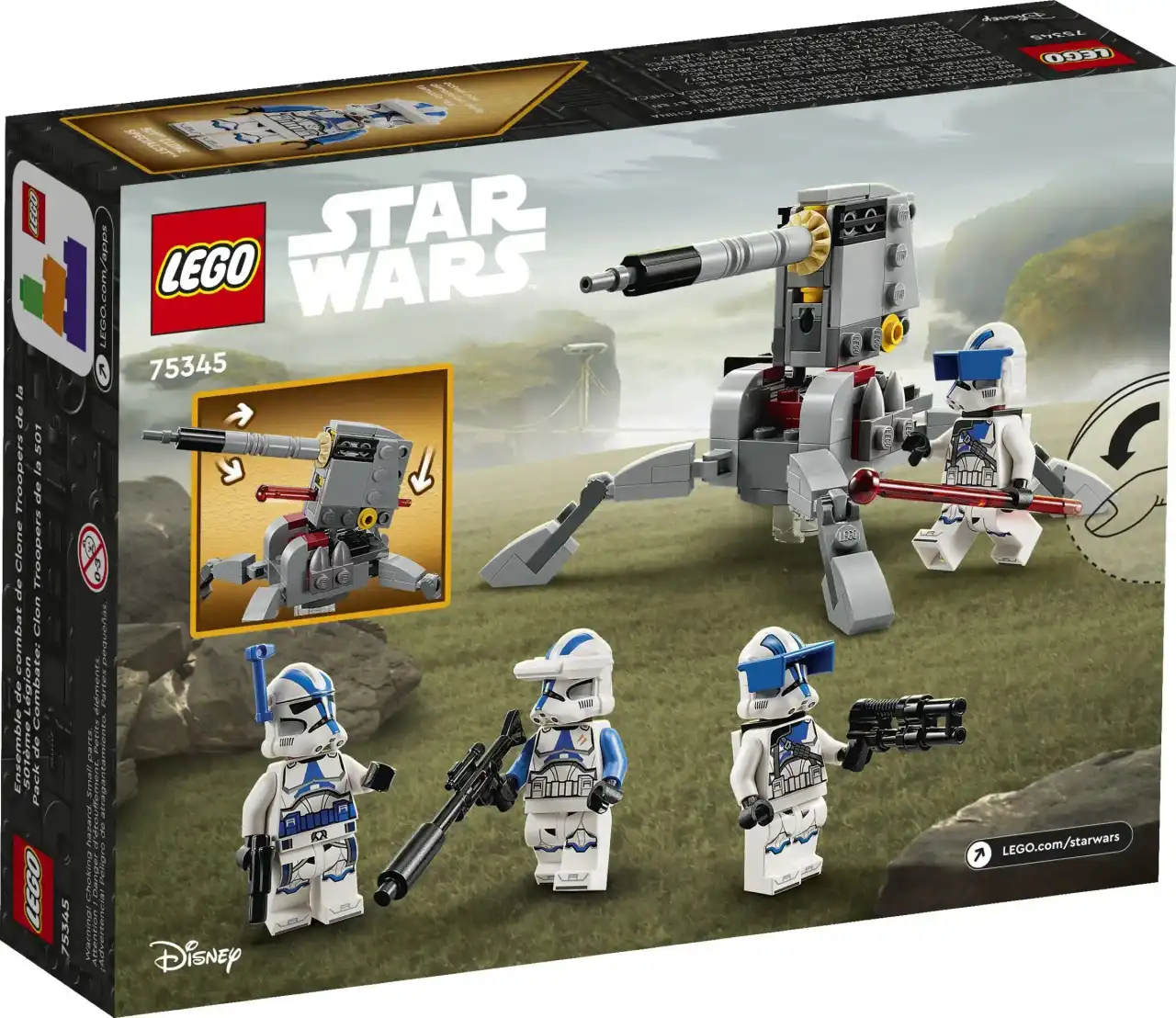 75345 - 501st Clone Troopers Battle Pack