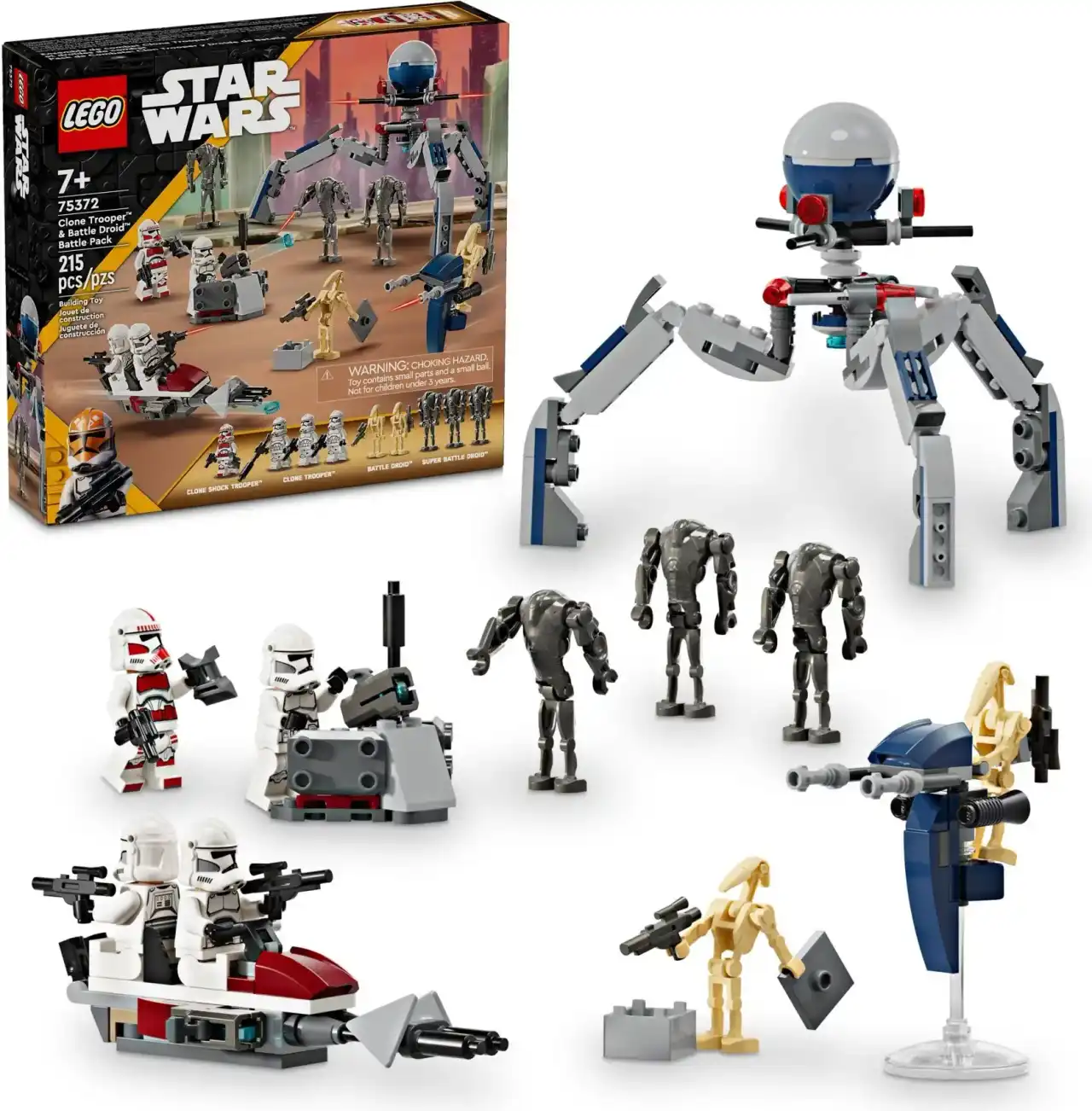 75372 - Clone Trooper &amp; Battle Droid Battle Pack