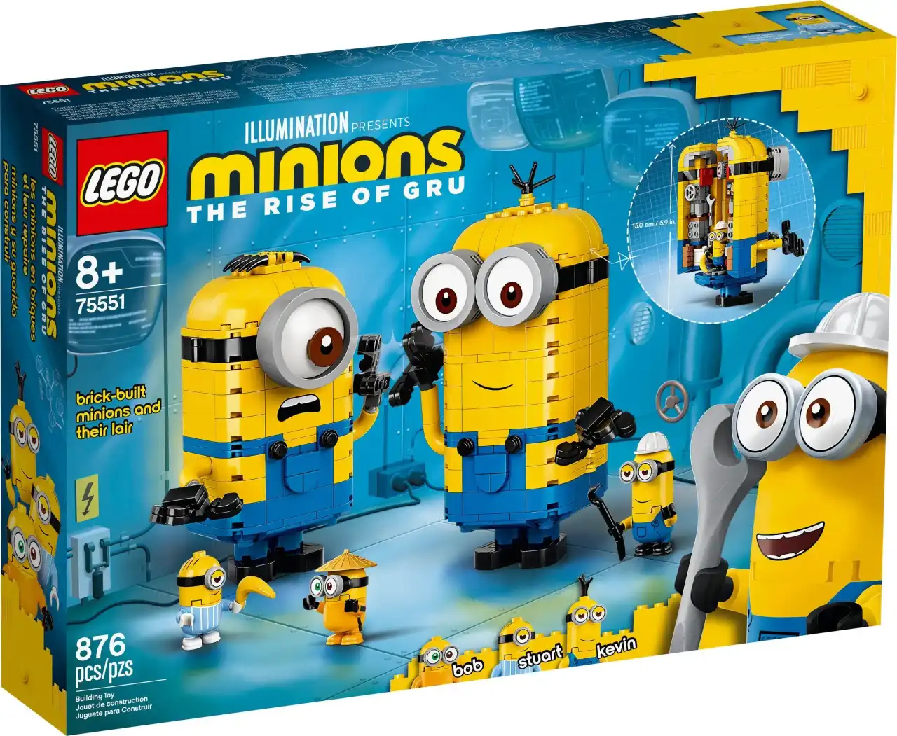 75551 - Brick-built Minions and their Lair