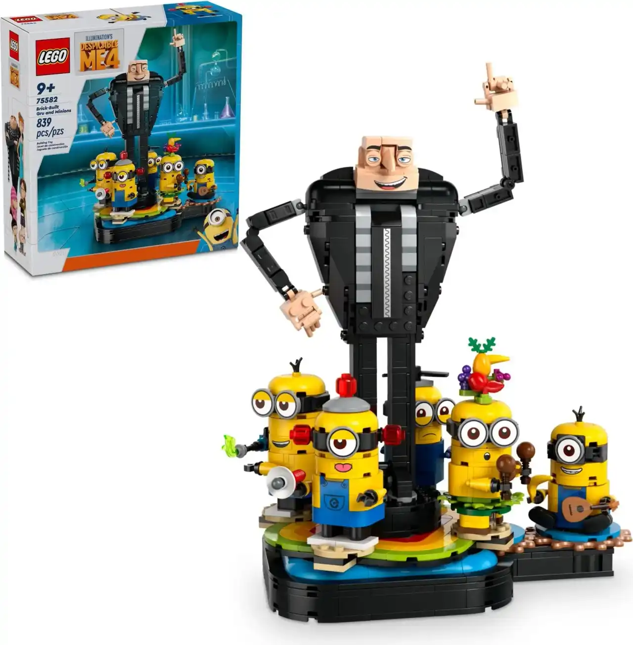 75582 - Brick-Built Gru and Minions