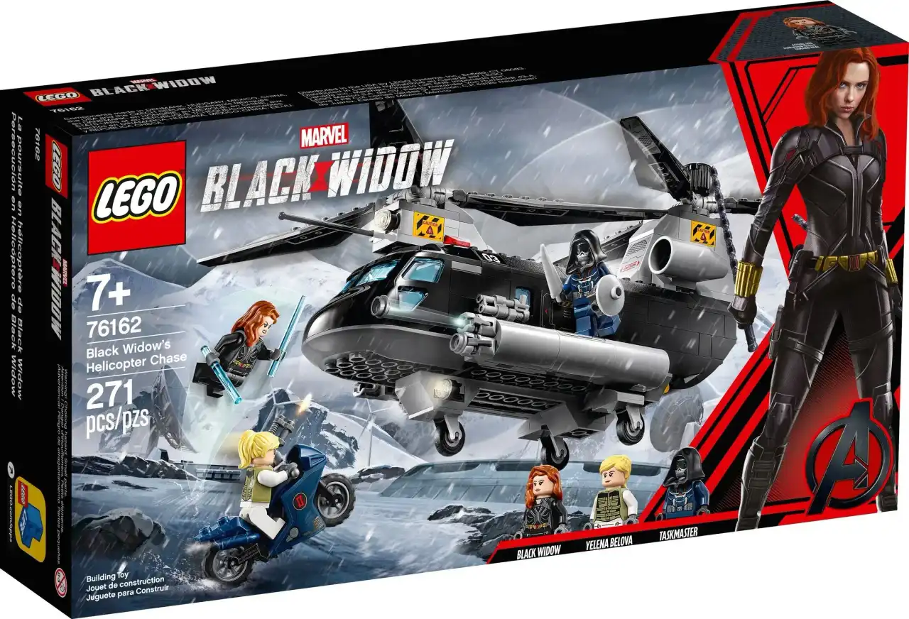 76162 - Black Widow's Helicopter Chase