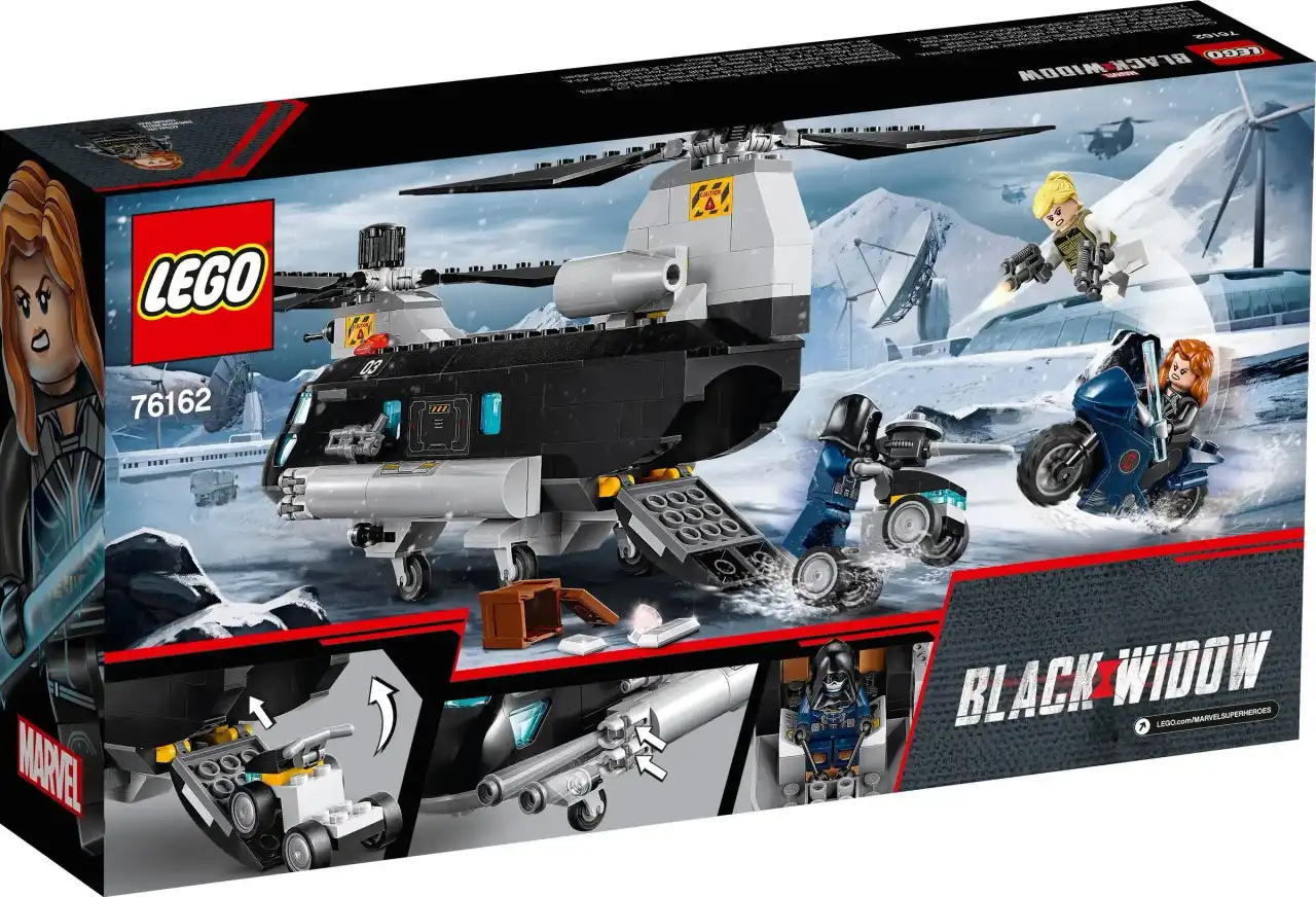 76162 - Black Widow's Helicopter Chase