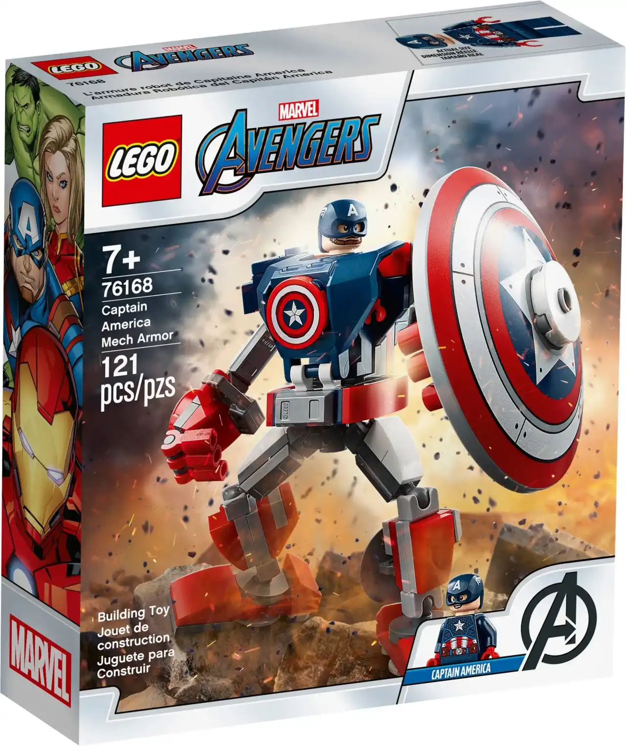 76168 - Captain America Mech Armor