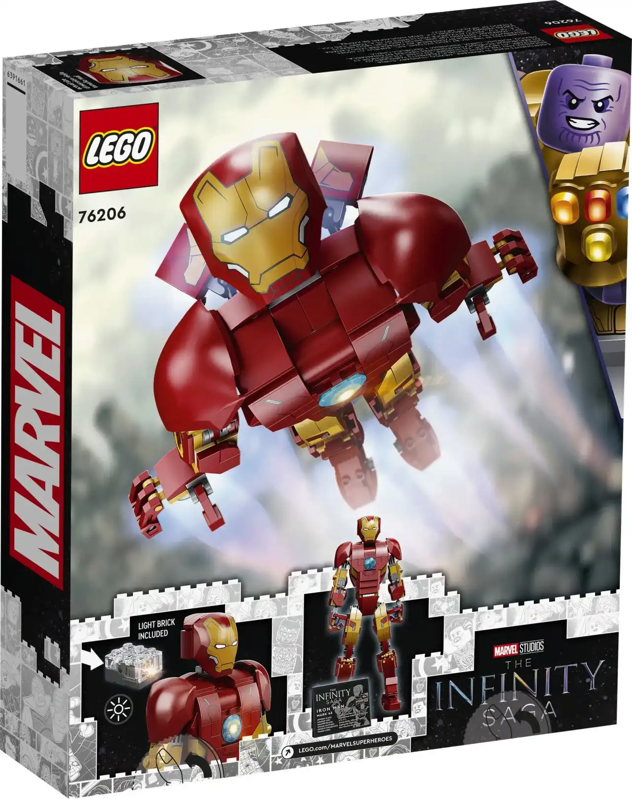 76206 - Iron Man Figure