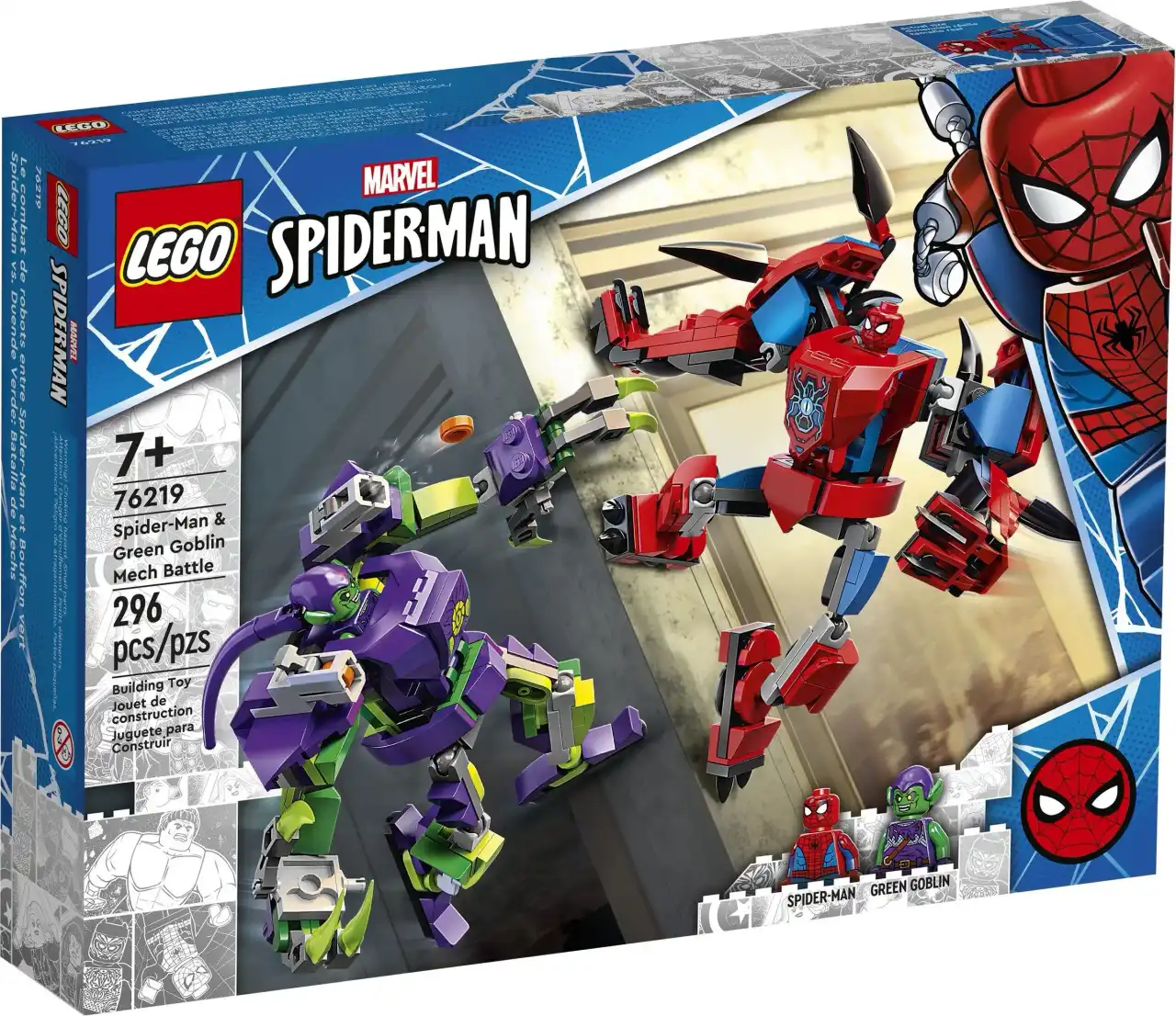 76219 - Spider-Man &amp; Green Goblin Mech Battle