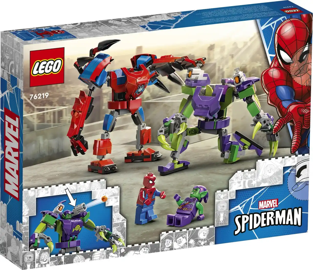 76219 - Spider-Man &amp; Green Goblin Mech Battle