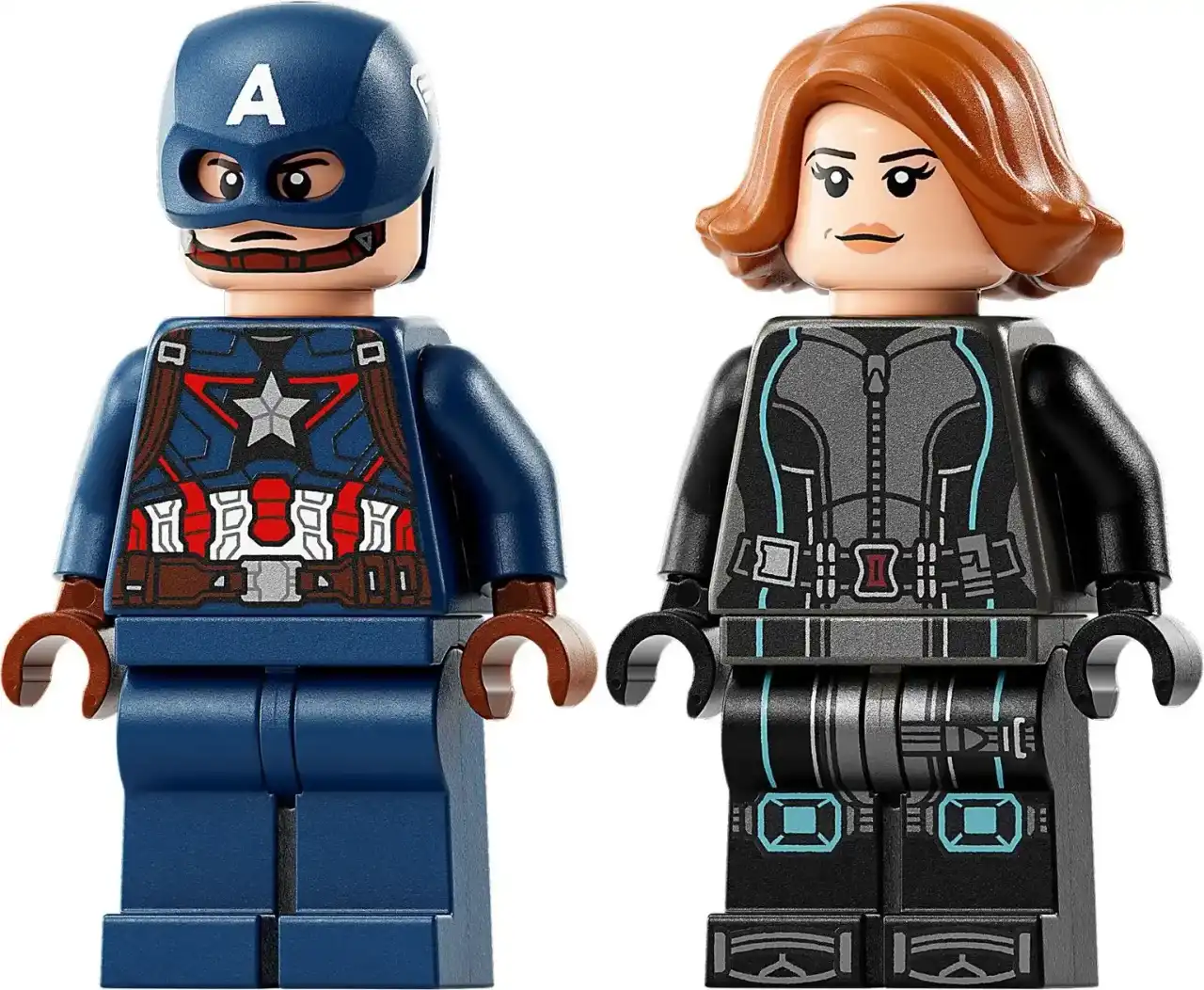 76260 - Black Widow & Captain America Motorcycles