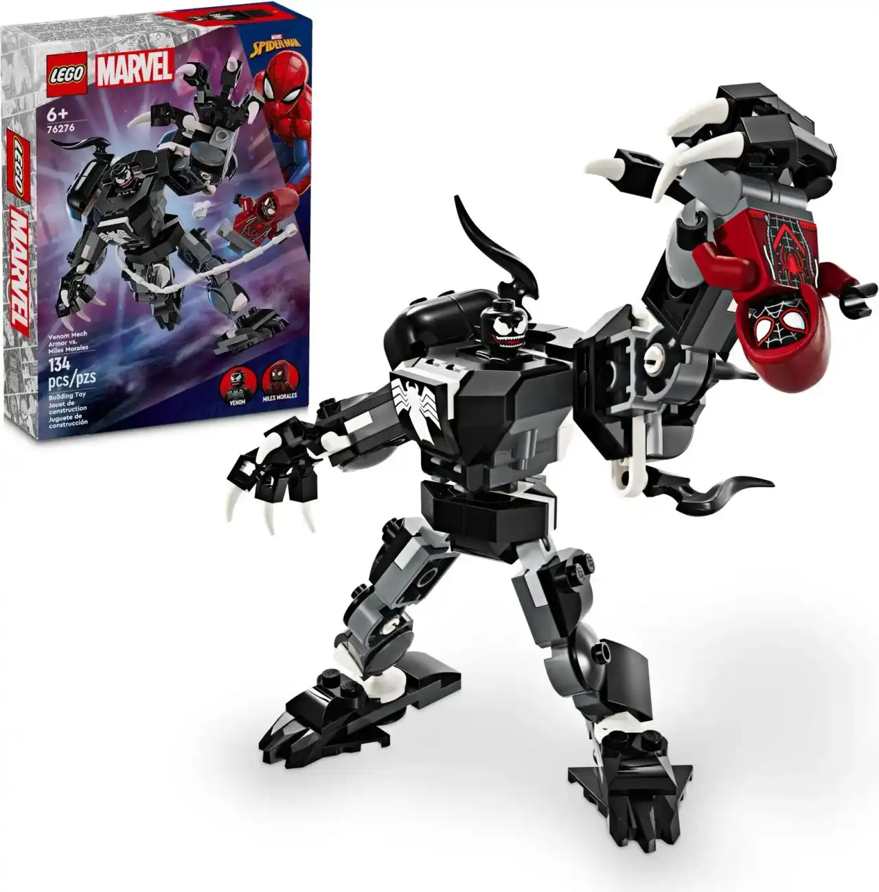 76276 - Venom Mech Armor vs. Miles Morales