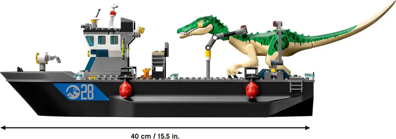 76942 - Baryonyx Dinosaur Boat Escape