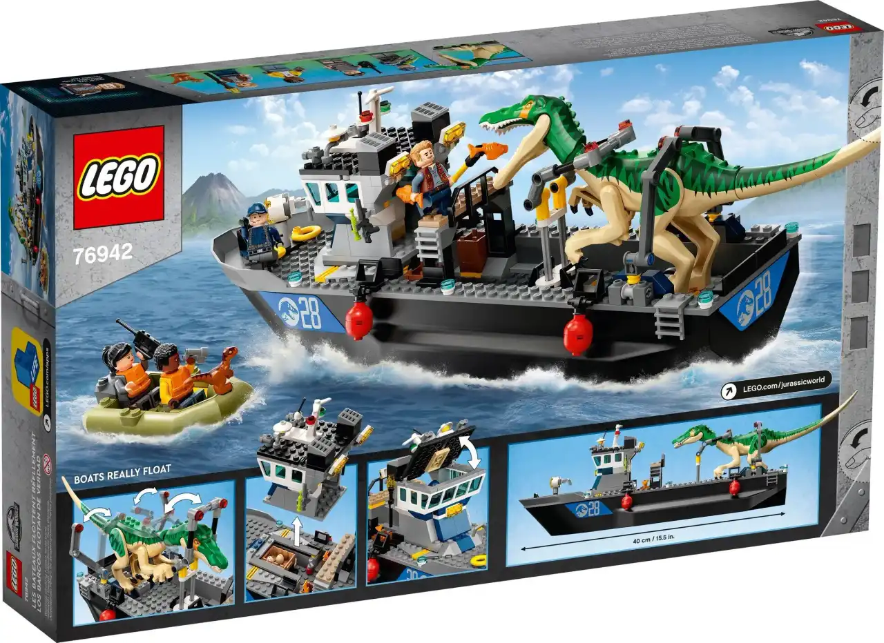 76942 - Baryonyx Dinosaur Boat Escape