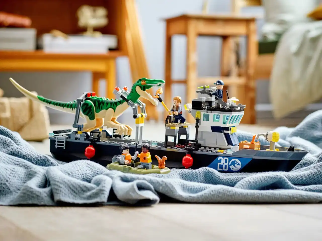 76942 - Baryonyx Dinosaur Boat Escape