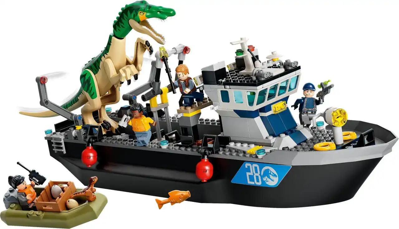 76942 - Baryonyx Dinosaur Boat Escape