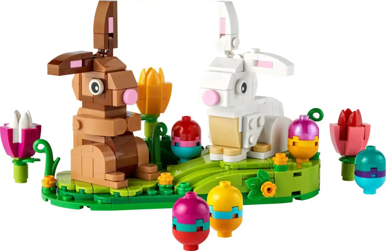 40523 - Easter Rabbits Display