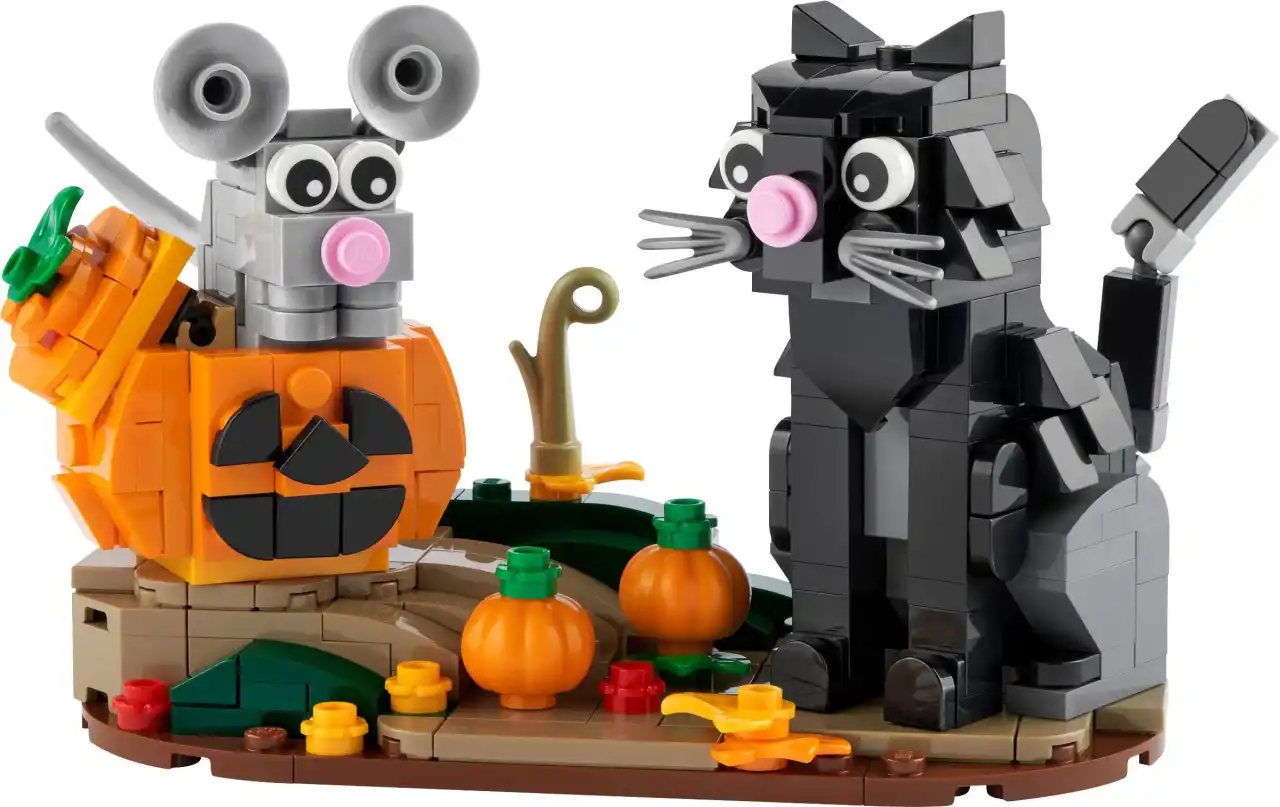 40570 - Halloween Cat and Mouse