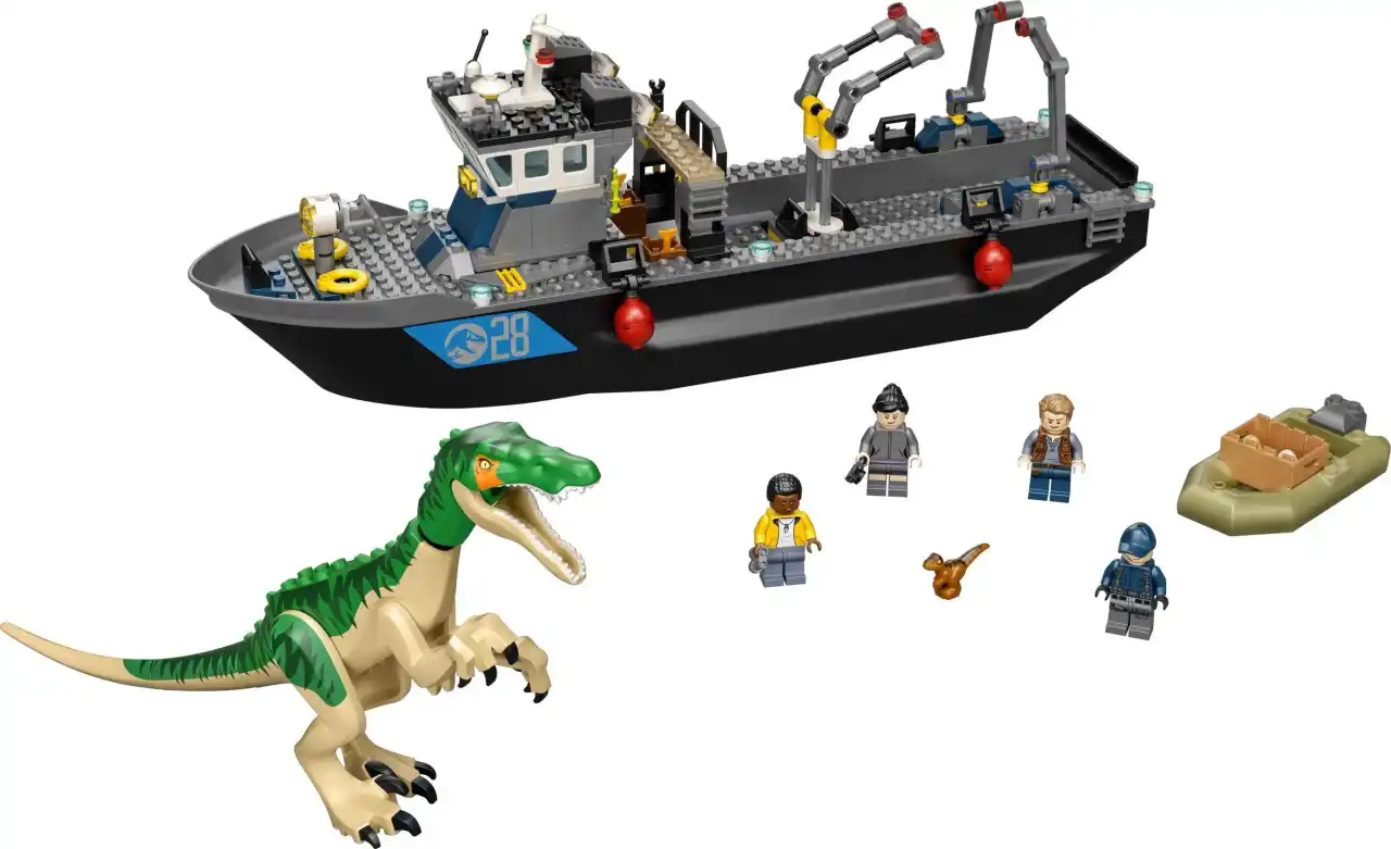 76942 - Baryonyx Dinosaur Boat Escape